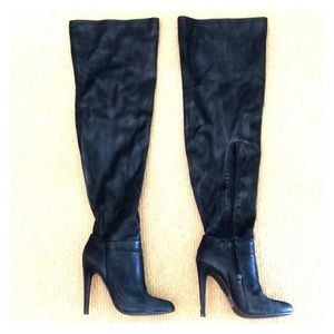 Super Sexy Slouchy Over the Knee Stilettos 7.5